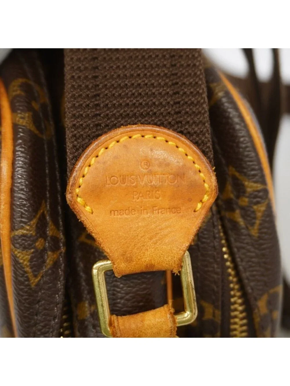 Louis Vuitton Shoulder Bag Monogram Reporter PM Brown